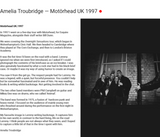 Motörhead UK 1997 - Amelia Troubridge